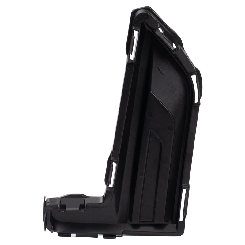 TRQ Front Left Fog Light Hole Cover Black Drivers Side