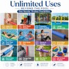 Play22 Pool Noodles Foam 6 Pack - Soft Large Red