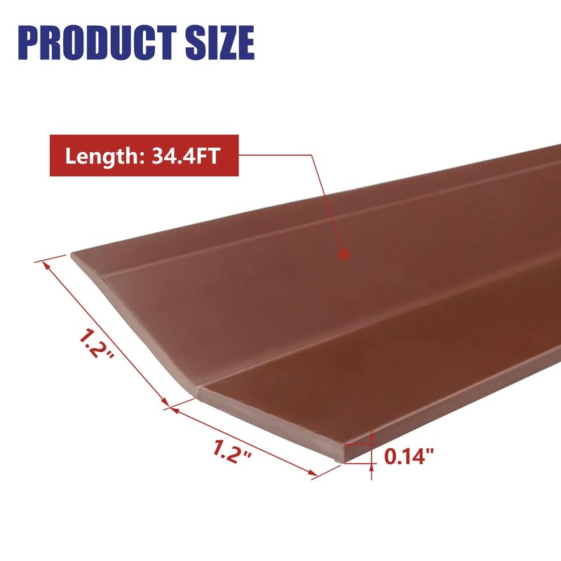 Piclafe Garage Door Seal Top and Sides, Garage Door Weather