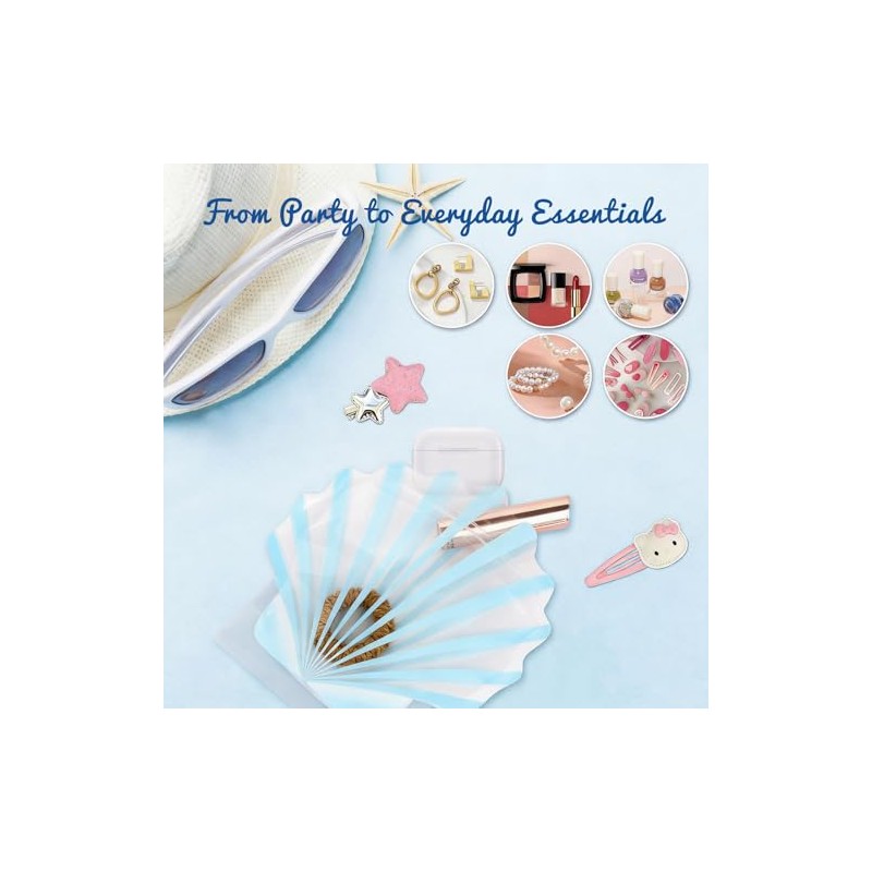 Luvlewen Bolsas Forma Concha Kit Resaca Despedida Soltera Resellables Base