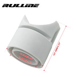 RULLINE Pipe Stands Compatible with RV and Camper Sewer Waste Connection System White