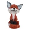Ebros Sinister Pets Collector TeeHee Grinning Sly Fox Figurine 4.25"H