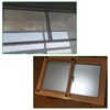 SHZYJBRY Home Windows Replacment, 15.75 x 23.62IN Aluminum Alloy Frame