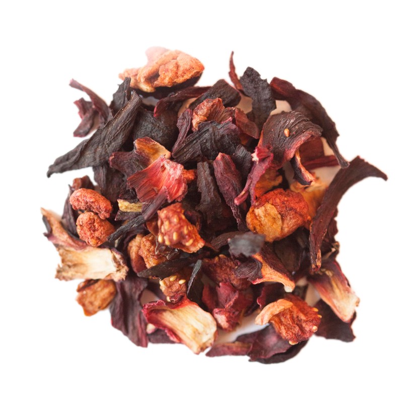 Tealia Pyramid Bags - Hibiscus Tea with Strawberry & Rosehip