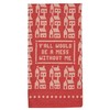 Blue Q Funny Woven Jacquard Dish Towel ~ Y'all Would