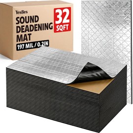 YesBes Sound Deadening Mat - 30 Pcs Automotive Noise Insulation