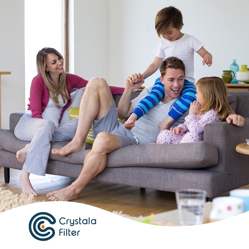 Crystala Filters XWF Replacement for GE XWF Refrigerator Water Filter