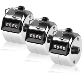 SDARMING Tally Counter, 4-Digit clicker Counter, Metal Hand Tally counters clicker for Counting, Golf Scoring