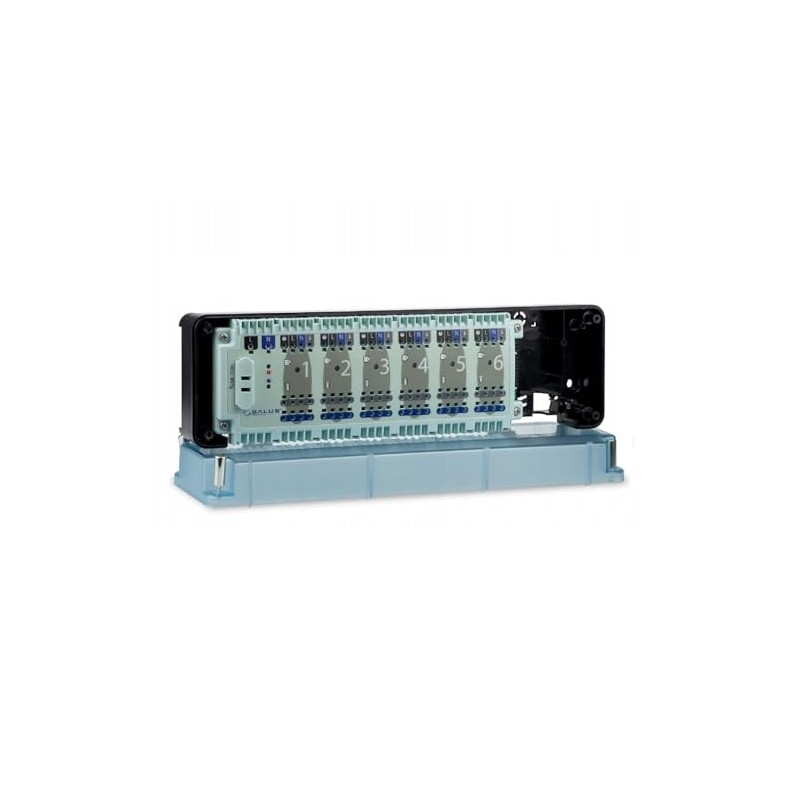 Regulating terminal strip / 230 V / for 6 and