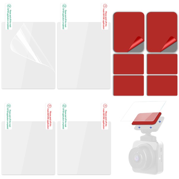 Car Windshield Electrostatic Film and Double-Sided Sticker Adhesive Pad for