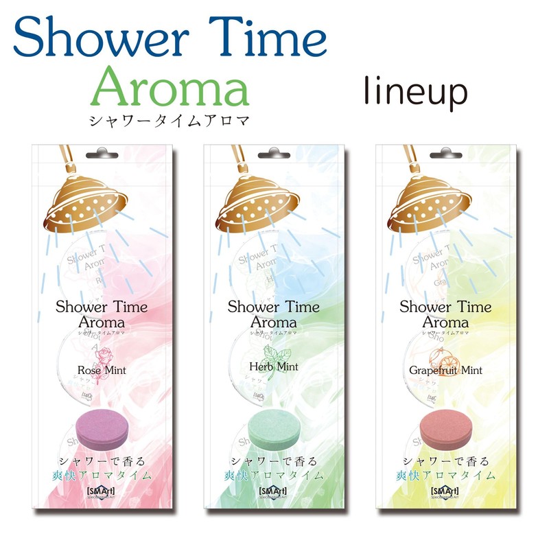 Advance STA-01 Invigorating Shower Time Aroma Herb Mint, Diameter Approx.