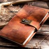 WANLIAN Retro PU Leather 200 Pages 220 x 140mm Brown