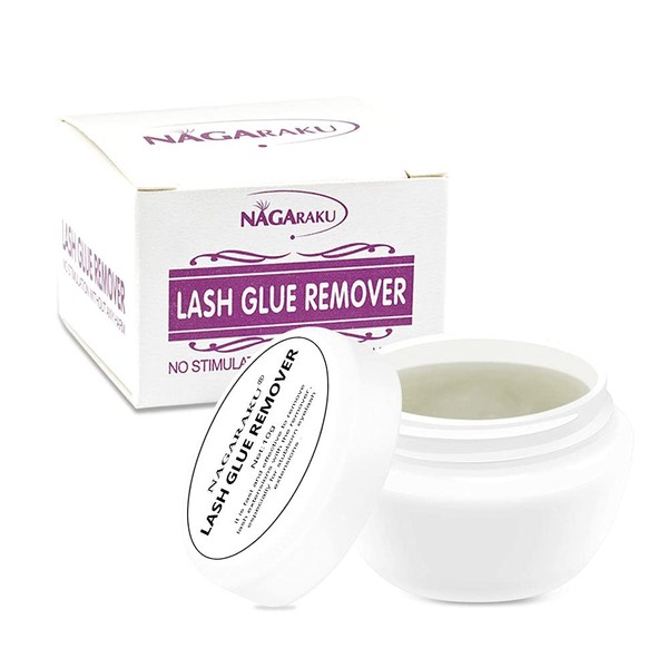 NAGARAKU Eyelash Extension Glue Remover Cream Paste 10 g Mild Gel Glue Removal Quick Action Eyelash Accessories Professional for Salon