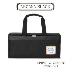Moribe Creation M16R-ARB-B Paint Bag Art Supplies Bag (Bag Only) Arcana Black