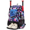SUIOPPYUW Youth Baseball Bag For Boys 8-12 Large Capacity And