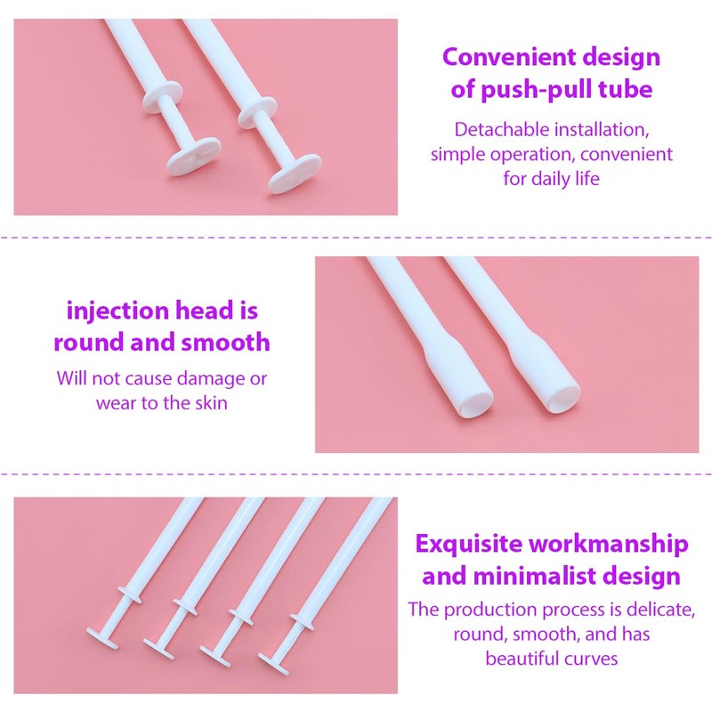 GNHG Pack of 15 Vaginal Applicator Applicator for Suppositories Hygienic