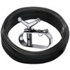 Pool Cover Cable and Winch Kit 100 Ft Heavy-Duty Pool