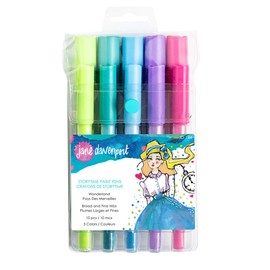 Spellbinders Acrylic Paint PENS Wonderland, Multi, One Size
