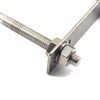 304 Stainless Steel Square U Bolt M8 x 55 x