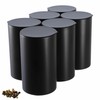 Dosenritter 6 x Round Spice Jars/Tea Containers, Aroma-Proof Metal for