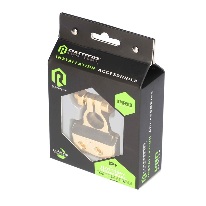 RAPTOR BY METRA ELECTRONICS PRO SERIES POSITIVE BATTERY TERMINAL -