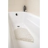 Croydex AG300032 Pebbles Non-Phthalate Slip-Resistant PVC Suction Bath Mat, Clear,