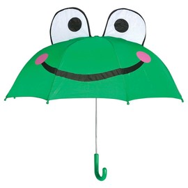 Kids Umbrella - Childrens Dome Shape Umbrella (Frog)