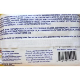 Little Tikes Ultra Soft  Baby wipes ( FRAGRANCE FREE )  72 Wipes , Qty : 3