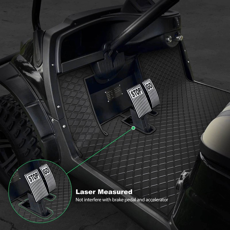 Golf Cart Floor Mat for ICON i20 i40 Full Coverage