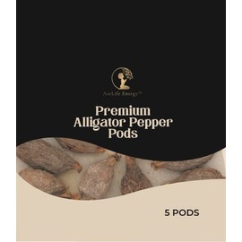 AseLife Energy™ GIANT Alligator Pepper Pods 10 count grains of paradise mbongo hepper pepper