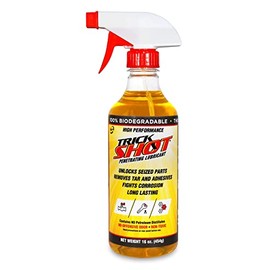 Penetrating Lubricant | 16 oz. Pump Spray Bottle | Non-Toxic, Eco-Friendly, Food Grade NSF H1, & USDA Certified Biobased | Rust Penetrating Oil & Metal Protectant | Industrial Strength 3 in 1 Lubricant, Penetrant, and Degreaser by Trick Shot®