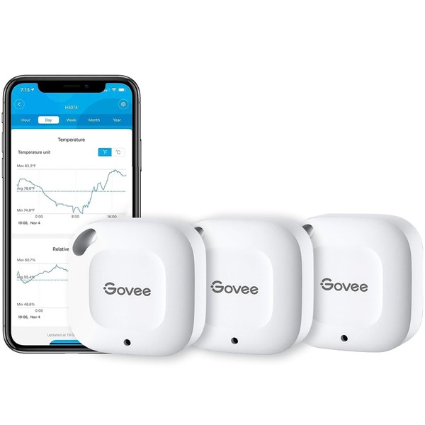 Govee Govee Bluetooth Hygrometer Thermometer, Wireless Thermometer, Mini Humidity Sensor