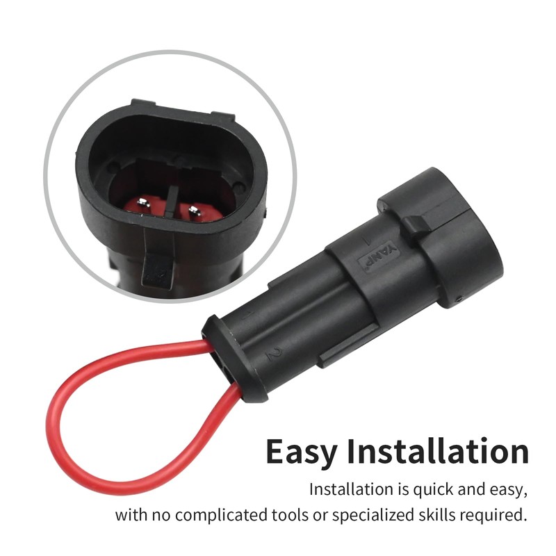 Zreneyfex 3 Pcs Seat Safety Switch Bypass Plug Connectors, Replacement