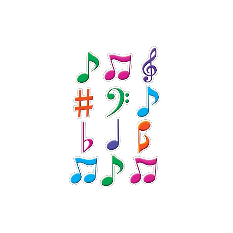 Teacher Created Resources Musical Notes Mini Accents