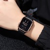 Datirzyx Men's Digital Watch, Soft Band, Waterproof, Cool Digital Watch,
