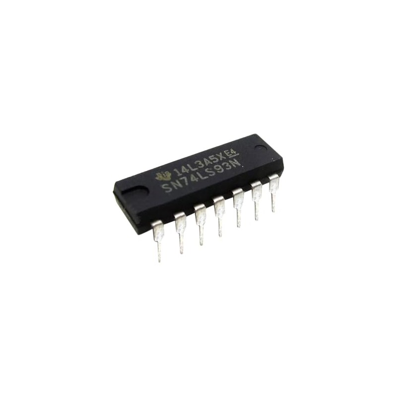 Circuito Integrado Chip IC 74LS93 Contador Binario 7493 (2 Piezas)