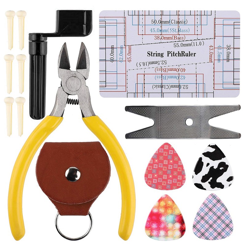 26 PCS Guitar Repairing Tool Kit with Carry Bag Maintenance