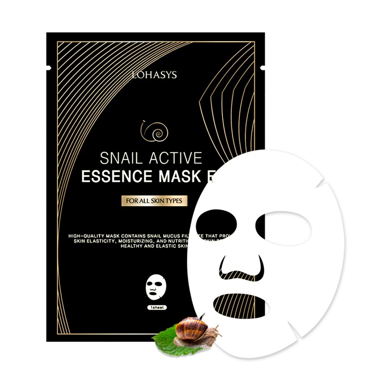 Rohasis Lohasis Snail Active Essence Mask / 로하시스 스네일 액티브