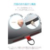 Elecom PWSTHD1SSGD Strap Holder, Stainless Steel, Non-Floating, Bend Design, Lightweight,