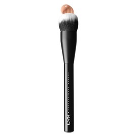 NYX Professional Makeup Pro Brush Dual Fibre Makeup Brush for Foundation, Wide Brush with Full and Soft Bristles, Foundation Brush