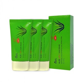 Ttowa Store Partner SPF50+ PA+++ Ikel Aloe Four-in-One Sun Cream 70ml 3pcs / SPF50+ PA+++ 이켈 알로에 포인원 선크림 70ml 3개