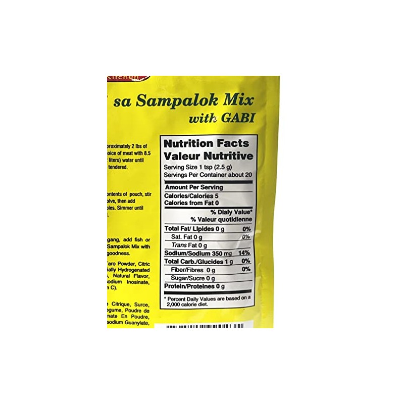 Nora Kitchen Sinigang sa Sampalok Mix with GABI 1,76 oz