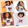 Dazoratix Black Girl Transfer Stickers - 12 Pcs Cute DTF