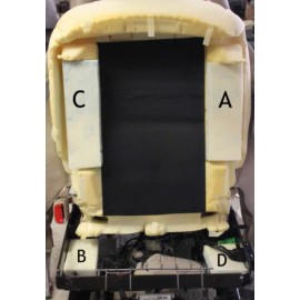 Unbranded 1997 - 2013 Corvette Seat Upgrade / Repair Kit