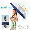 Fulynmen 62 Inch UPF 50+ Sun Umbrella UV Protection Large