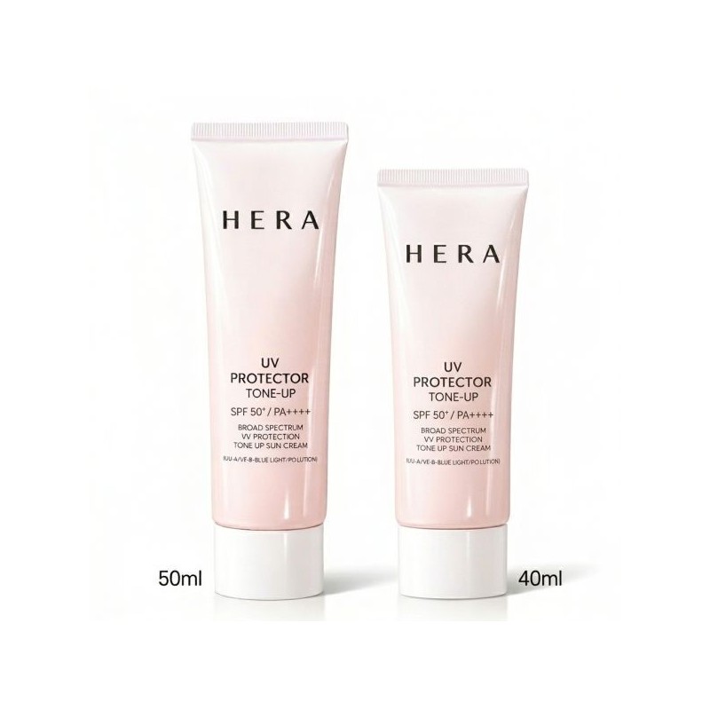 Hera 헤라 UV 유브이 프로텍터 톤업 선크림 50ml + 40ml