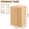 8 Slots Steak Knife Block Holder, 5.5" Wooden Small Knife