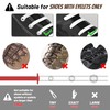 HOMAR No Tie Shoelaces for Kids Adults Stretch Elastic Tieless