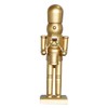 LUOZZY Christmas Craft Wood Nutcracker Figurines Unfinished Wood Nutcracker Soldier