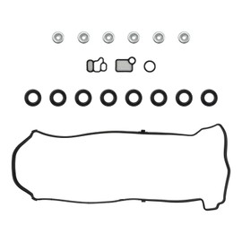 KAX Valve Cover Gasket Set Compatible with Civic 2002-2015, Accord 2003-2012, CR-V 2002-2014, TSX 2004-14, Element 2003-2011, RDX 2007-2012, RSX 2002-2006, Crosstour 2012-2015, ILX 13-15 OE VS50614R